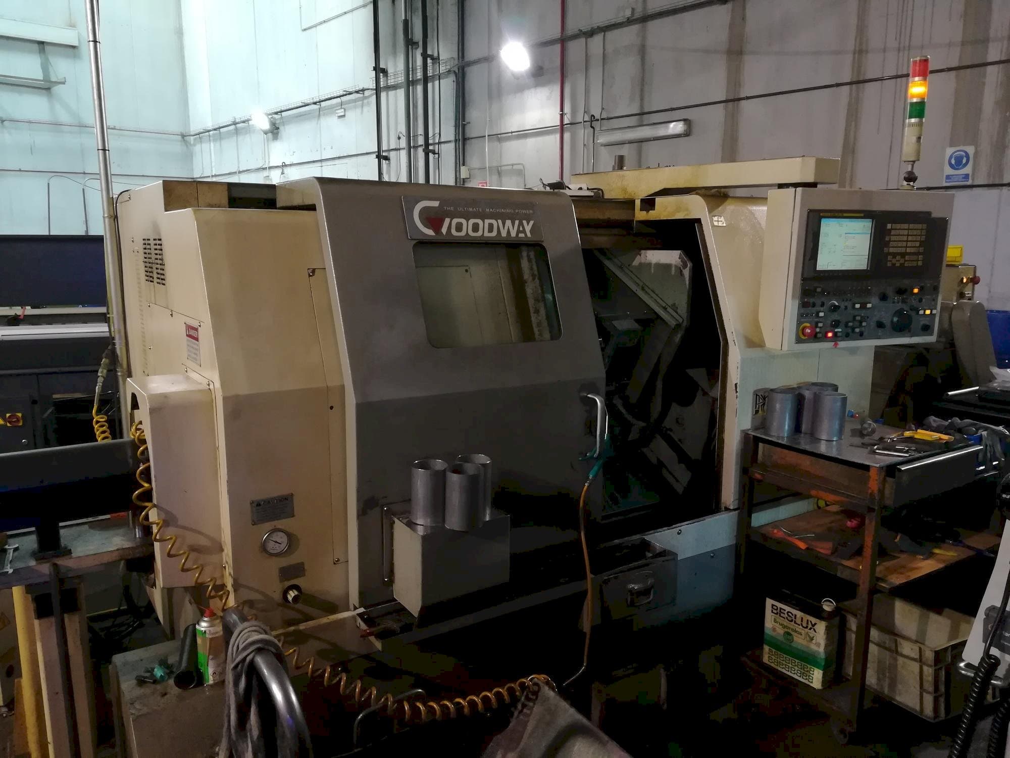 Vista frontale della macchina Goodway GS 200