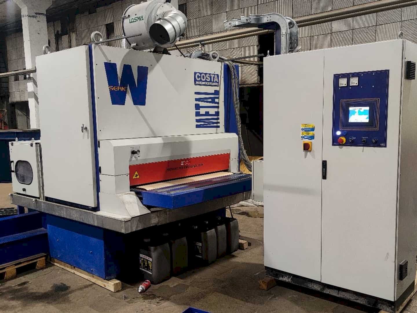 Vista frontale della macchina Costa WD CV 1300