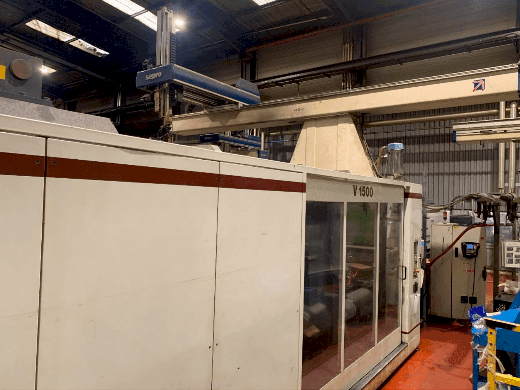 Vista frontale della macchina Negri Bossi 15000 H - 15200