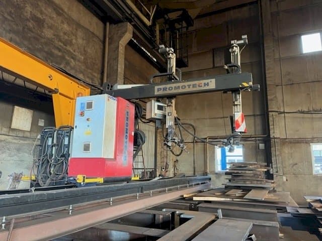 Vista frontale della macchina Promotec WA 500/1000 GMAW