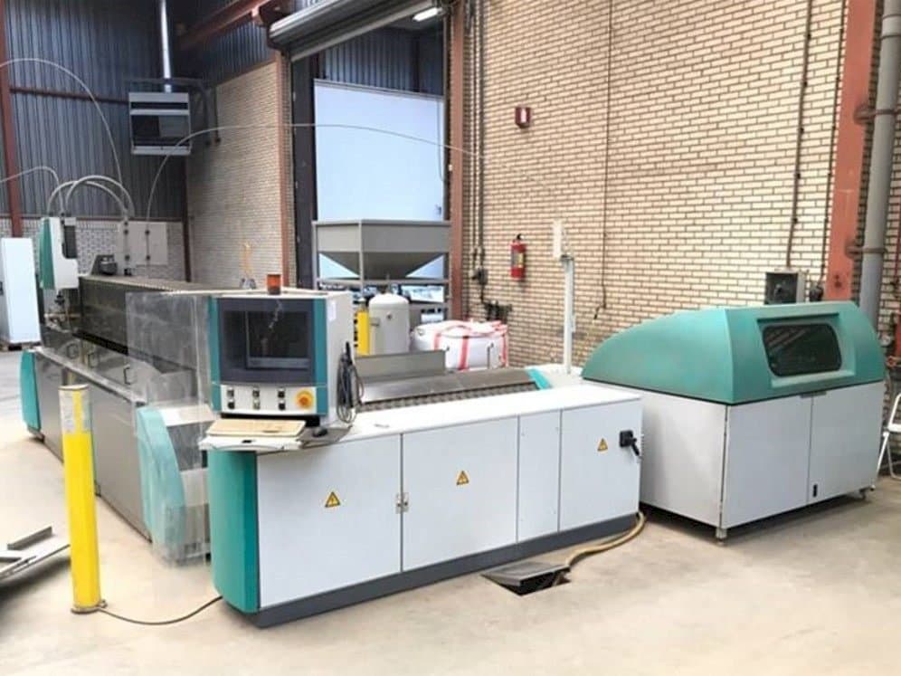 Vista frontale della macchina Flow WMC 3020