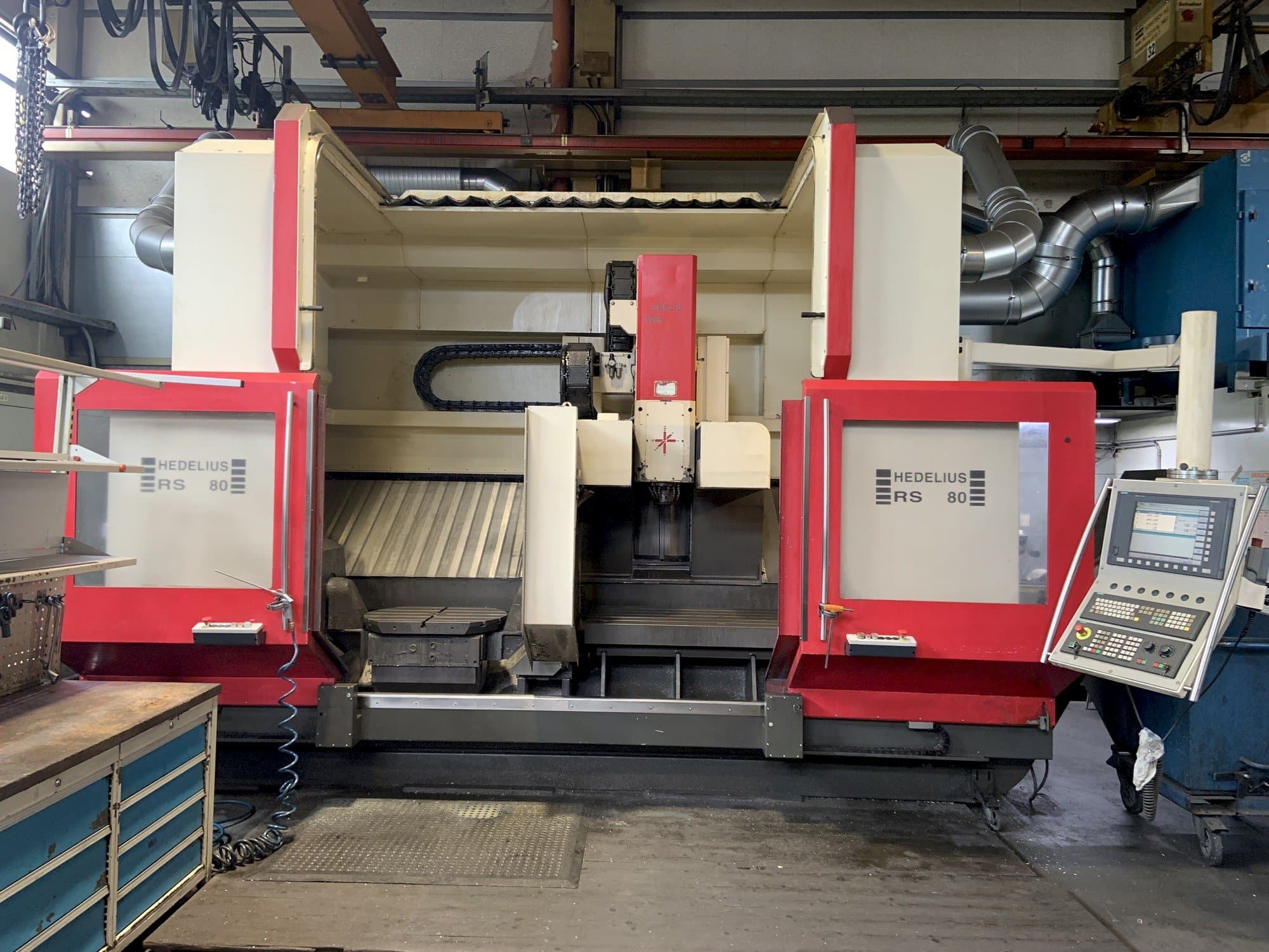 Vista frontale della macchina HEDELIUS RS80 K - 2300