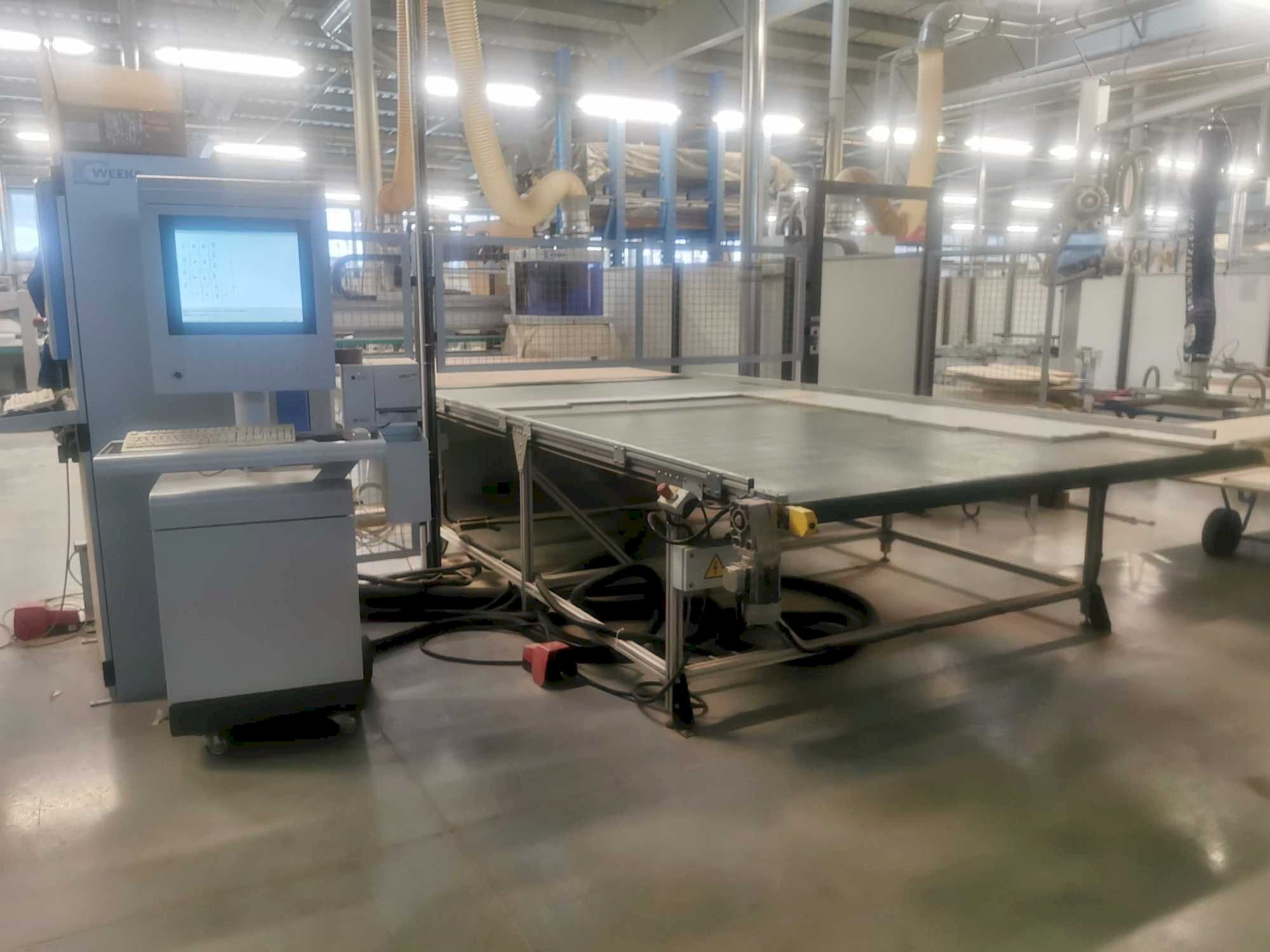 Vista frontale della macchina HOMAG Vantage 28M