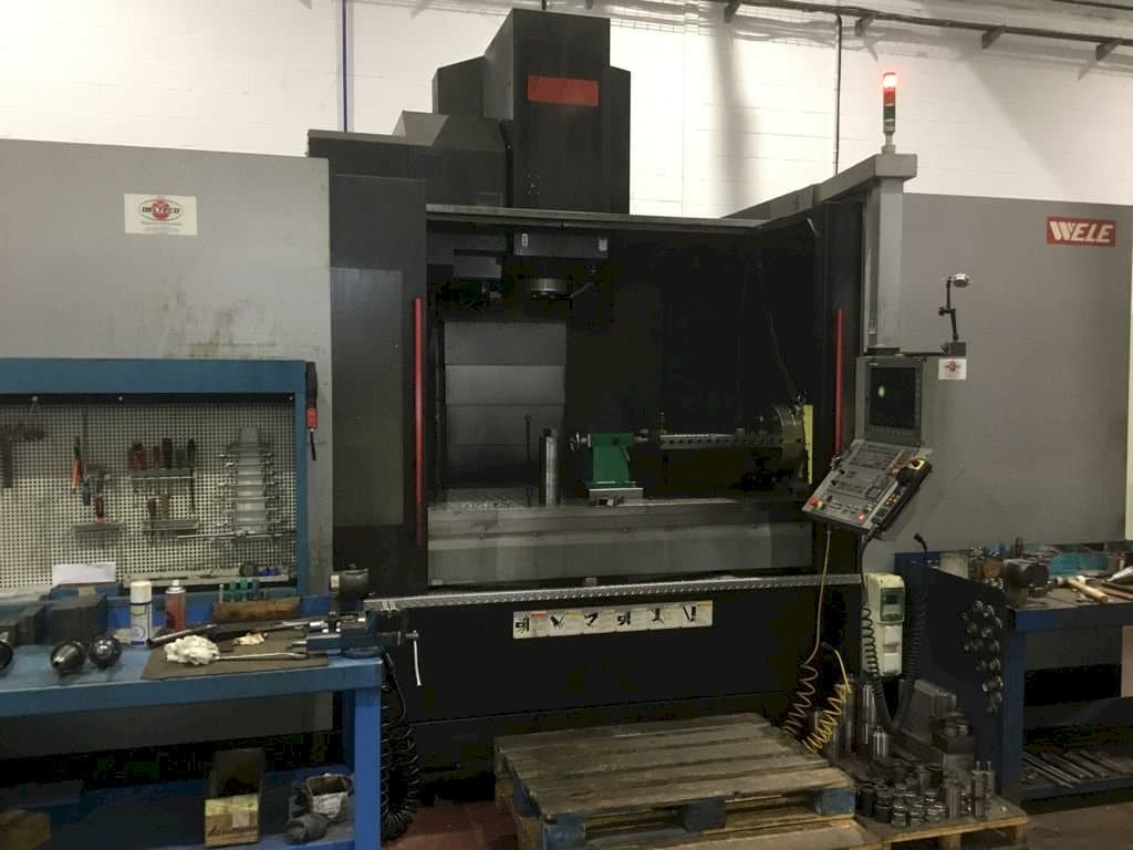 Vista frontale della macchina Wele AA2090