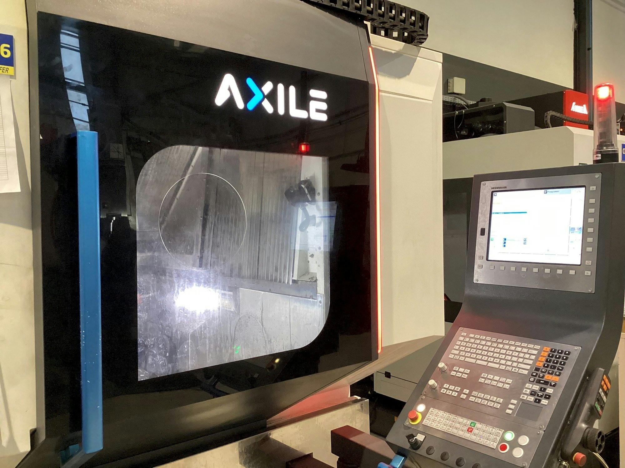 Vista frontale della macchina AXILE G6