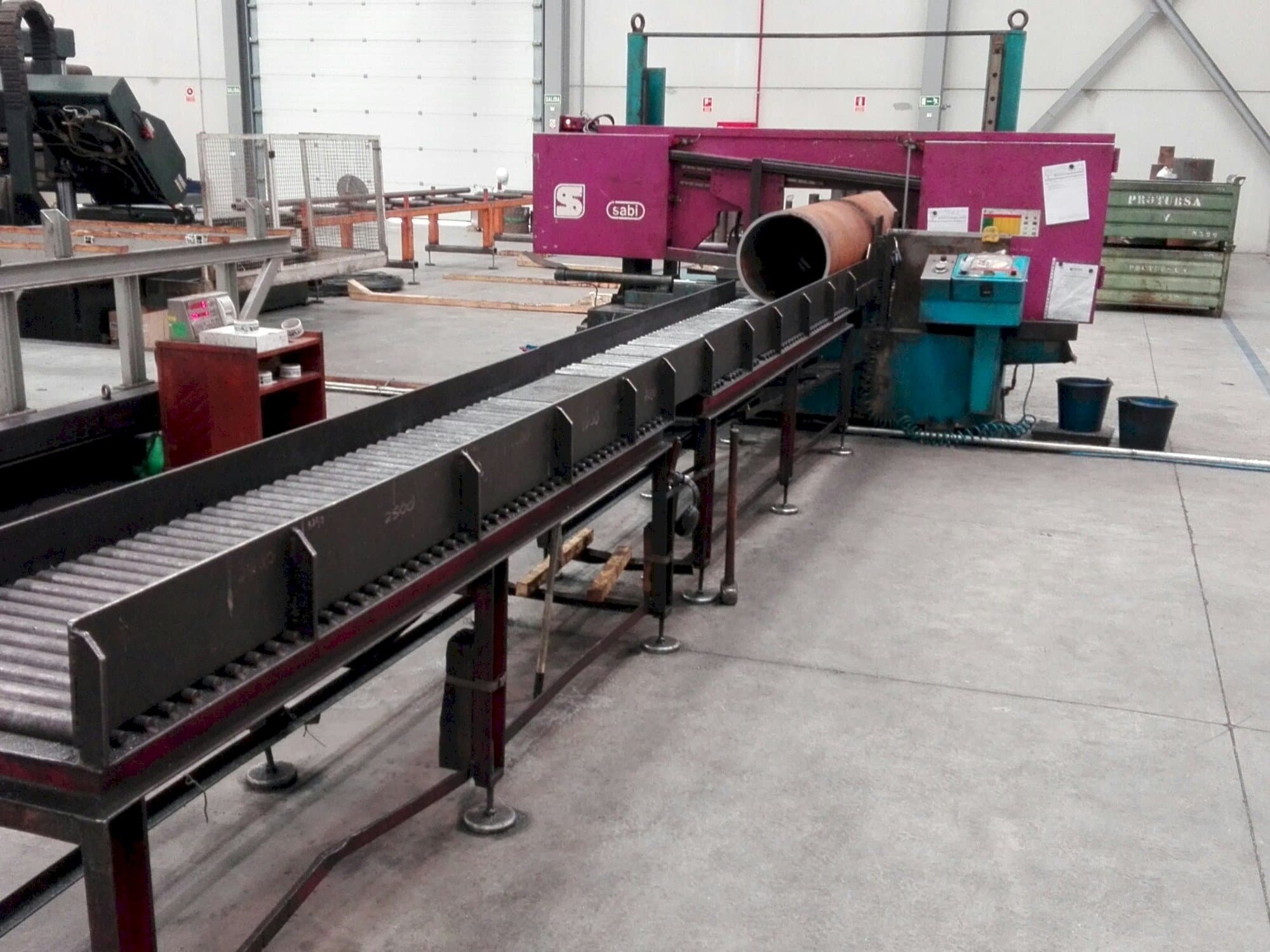 Vista frontale della macchina Sabi PB-450A-NC