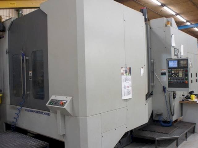 Vista frontale della macchina Hyundai HS 630/800