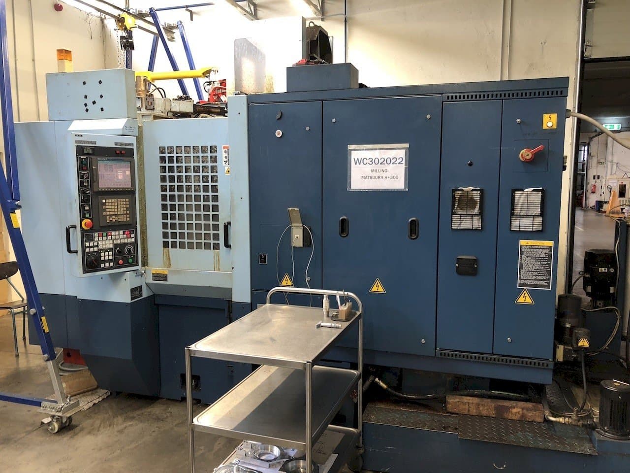 Vista frontale della macchina Matsuura H Plus-300