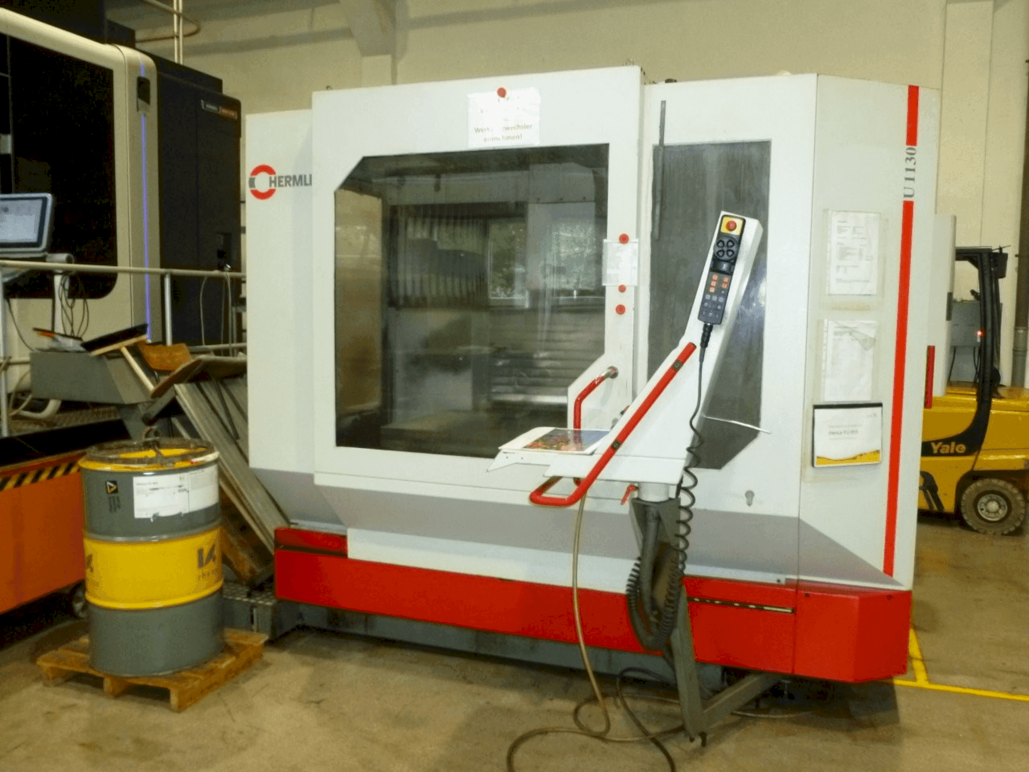 Vista frontale della macchina HERMLE U1130