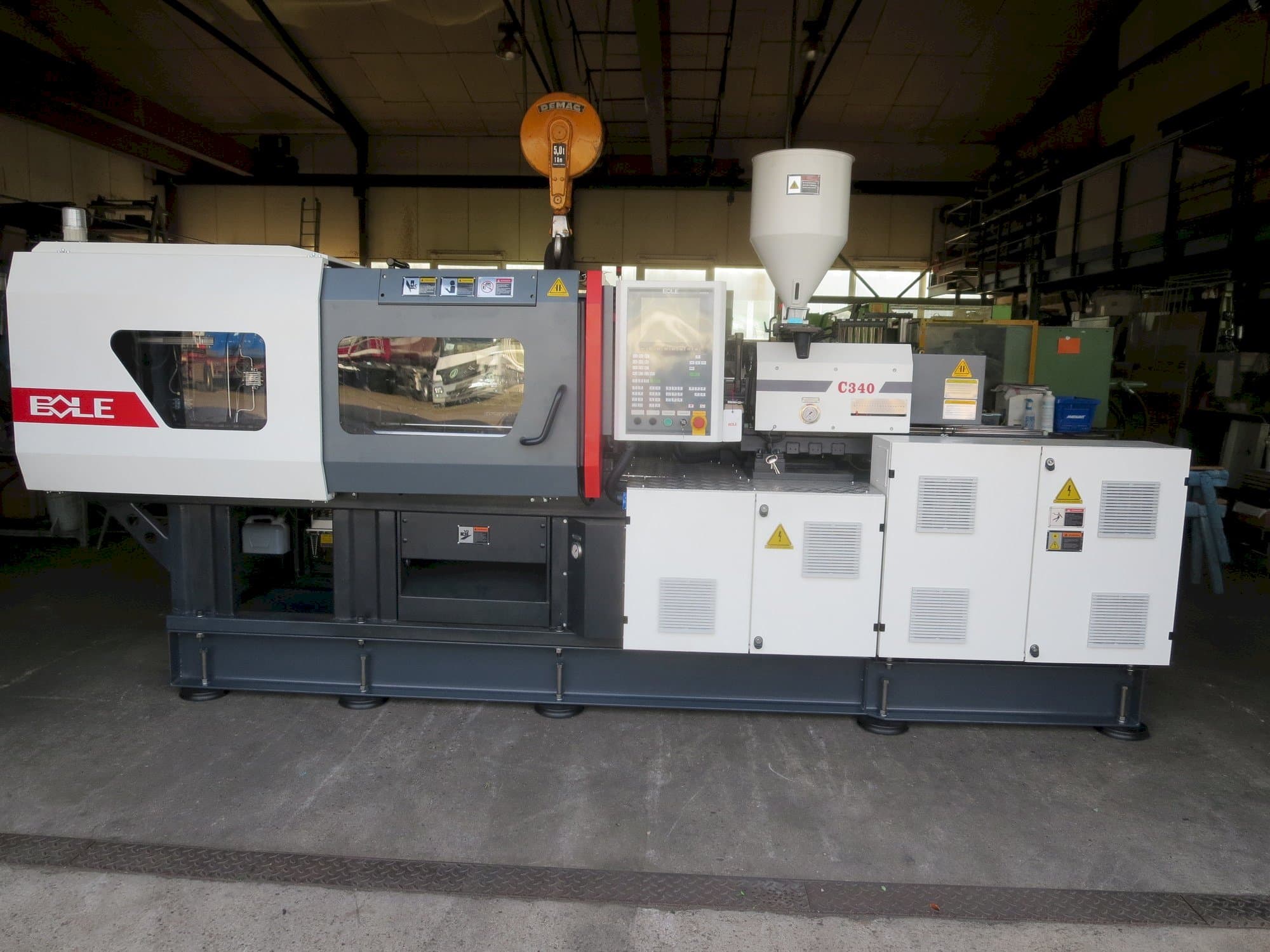 Vista frontale della macchina BOLE BL 100EKII - C340