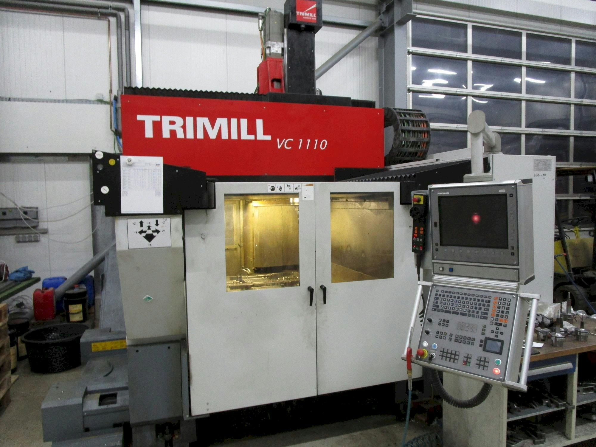 Vista frontale della macchina TRIMILL VC1110