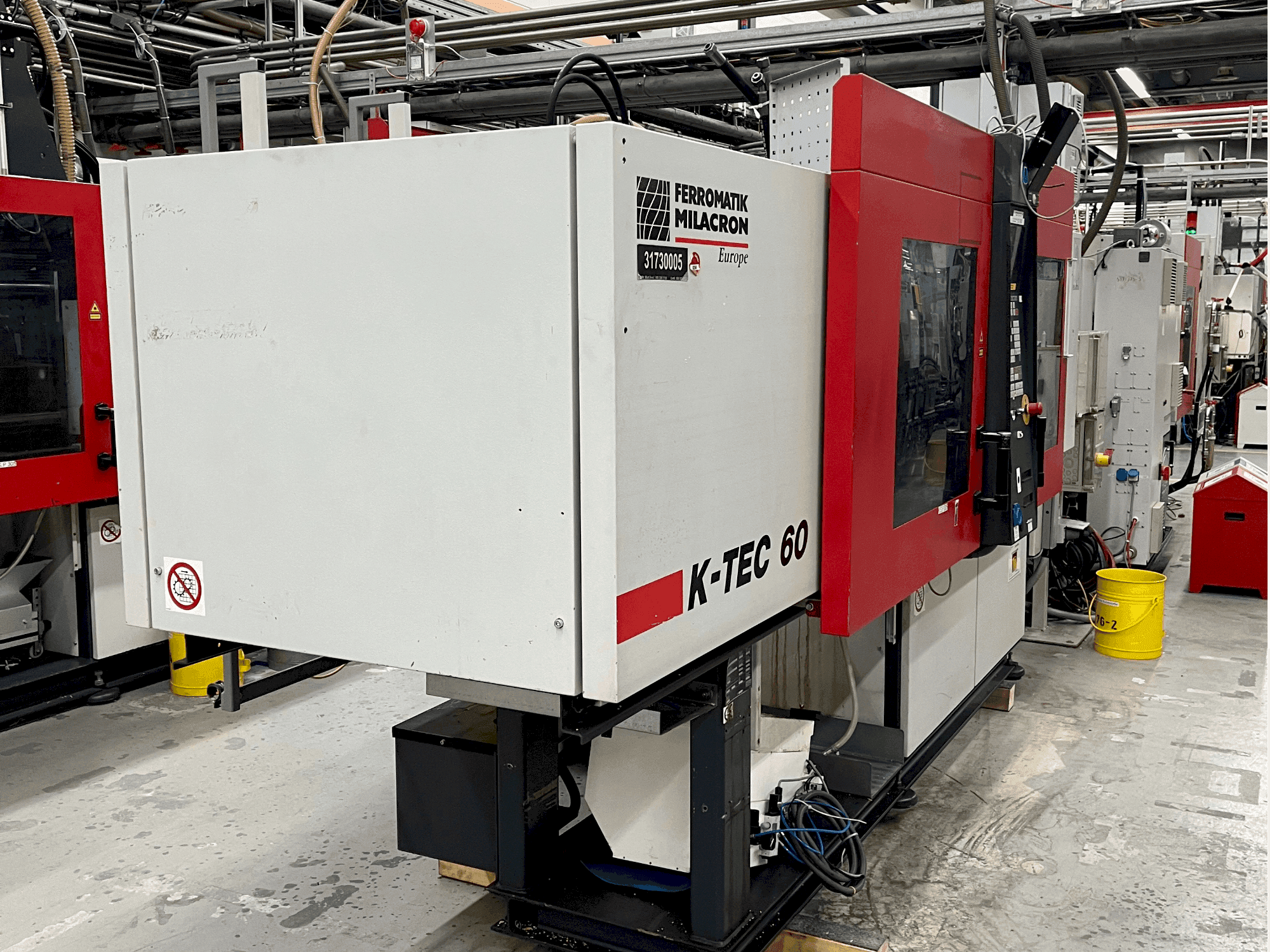 Vista frontale della macchina FERROMATIK K-TEC 60 S