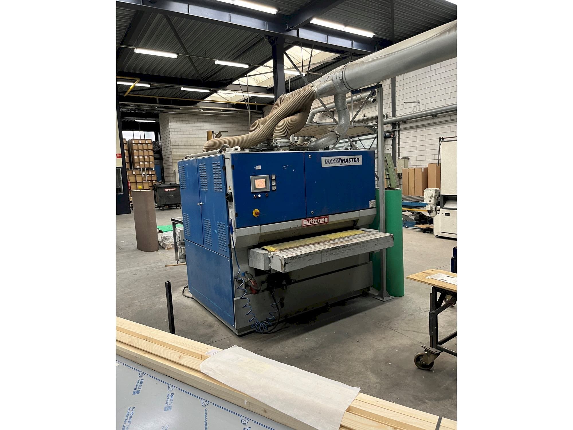 Vista frontale della macchina BUTFERING PRIMA 313 RRT