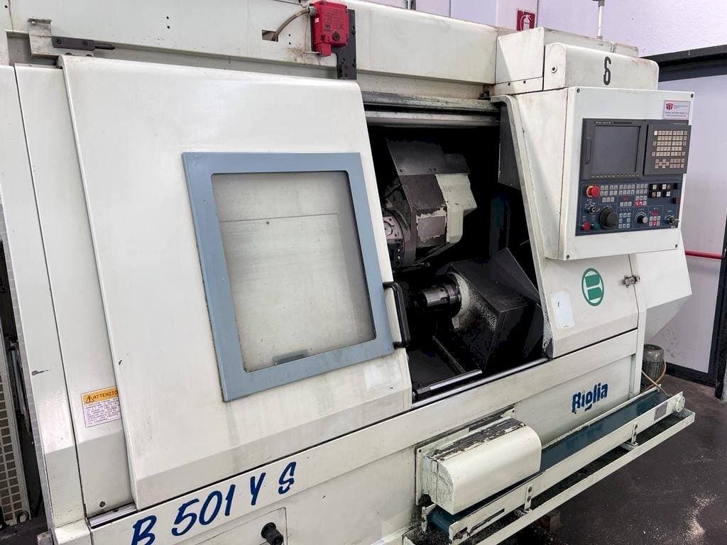 Vista frontale della macchina Biglia B501YS