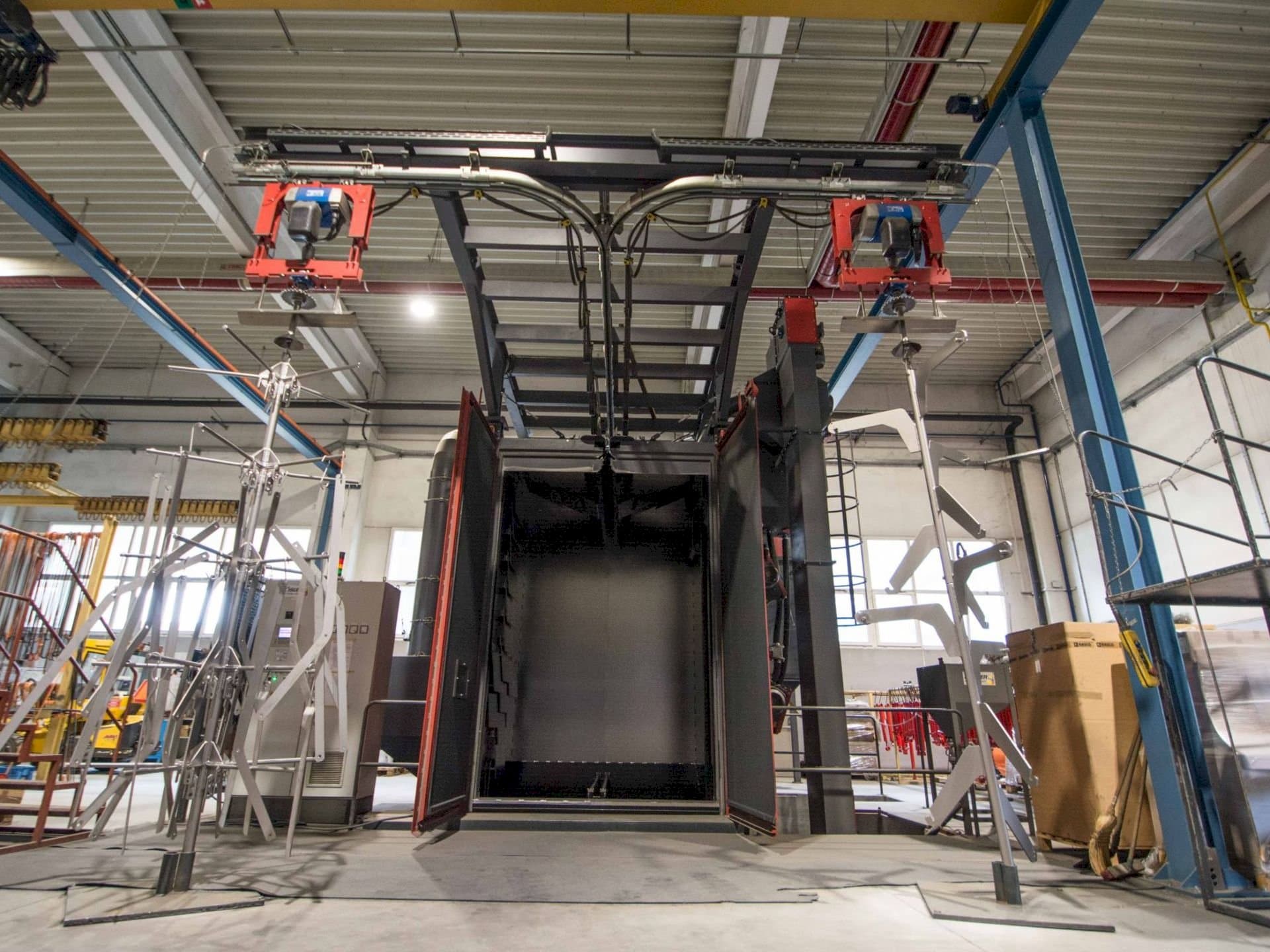 Vista frontale della macchina Rosler RHBE 20/30