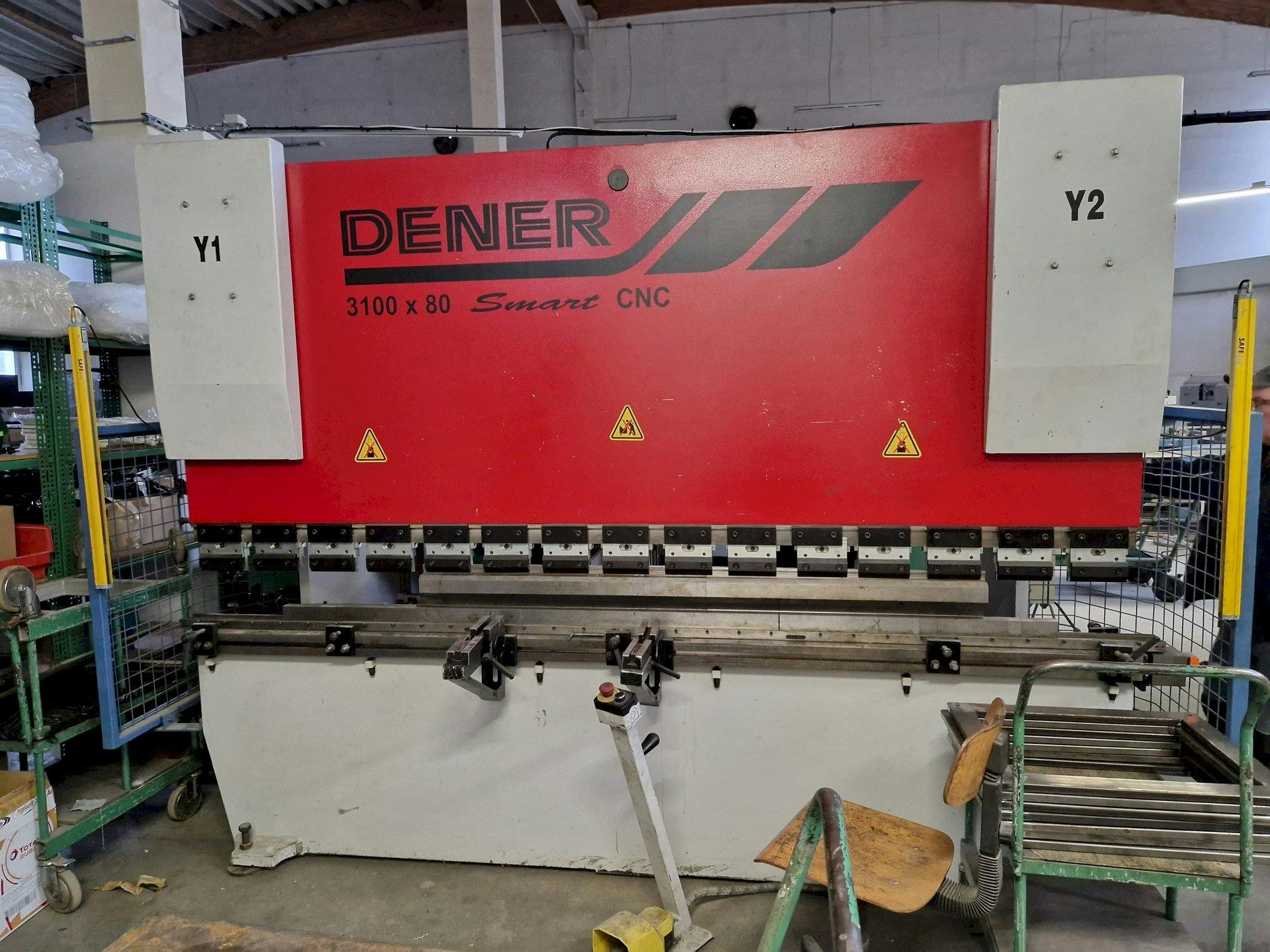 Vista frontale della macchina DENER DMP-80/30 - SMART