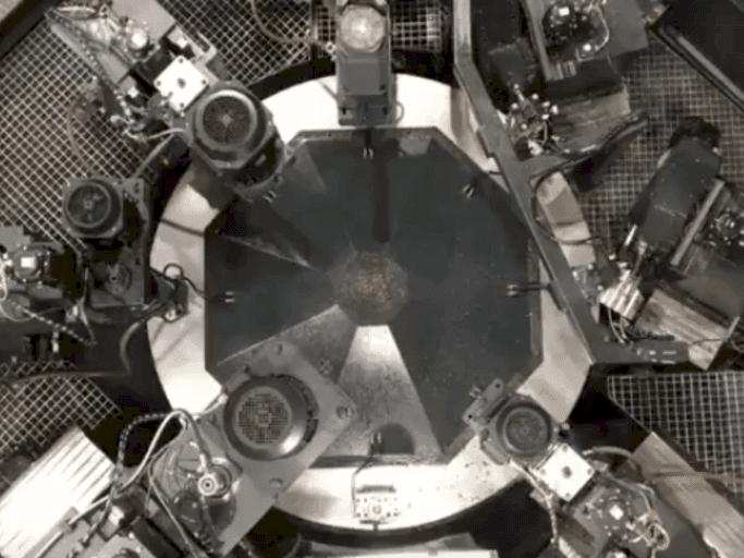 Vista frontale della macchina IBERMACH Transfer