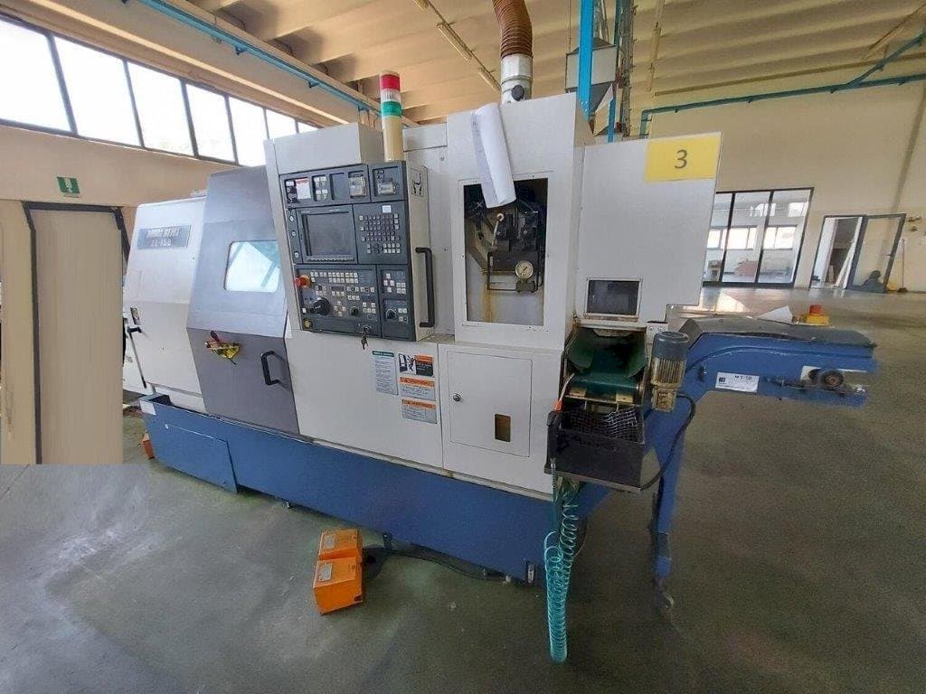 Vista frontale della macchina MORI SEIKI ZL 150SMC
