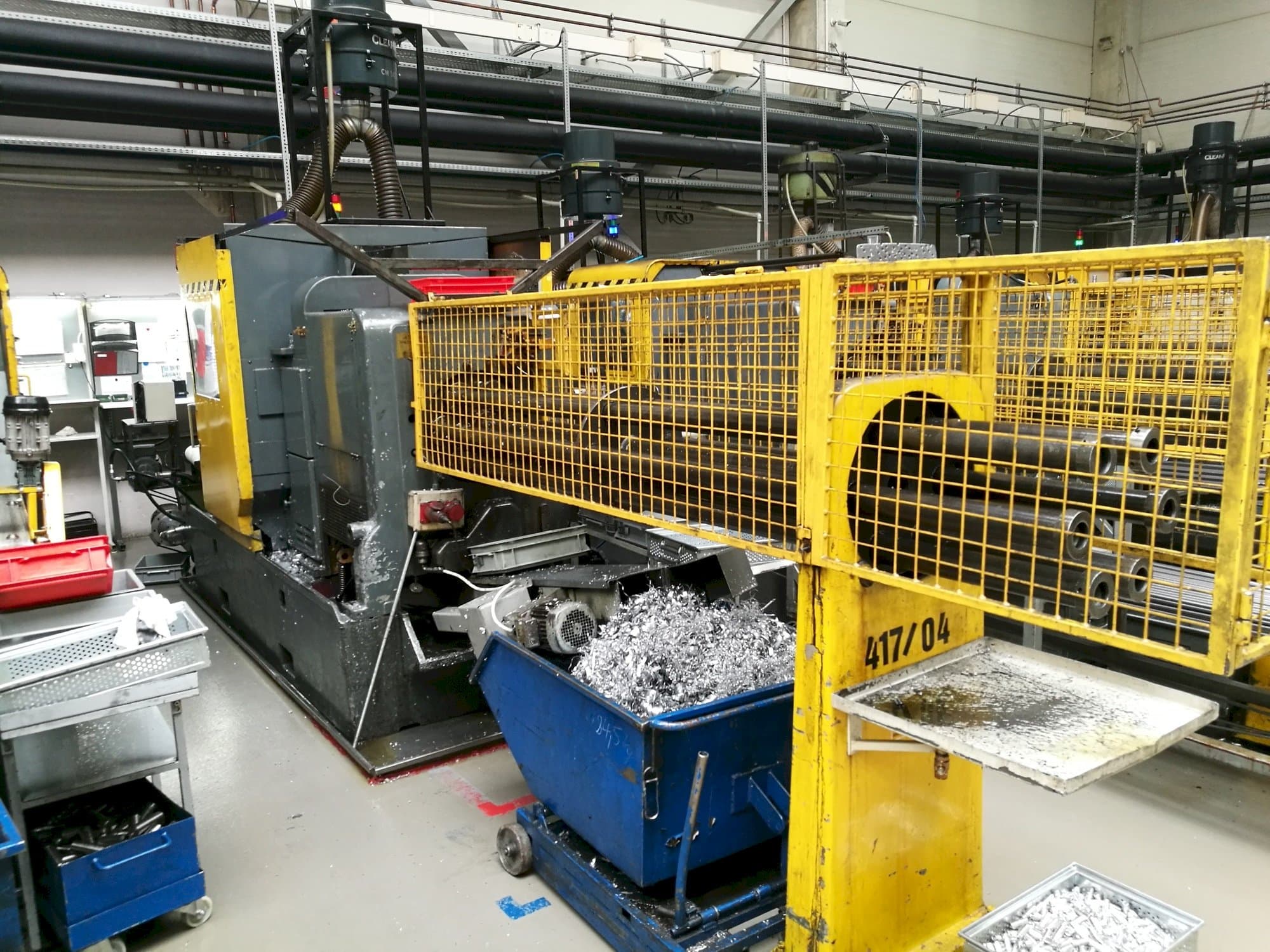 Vista frontale della macchina Wickman 1 3/8"-6