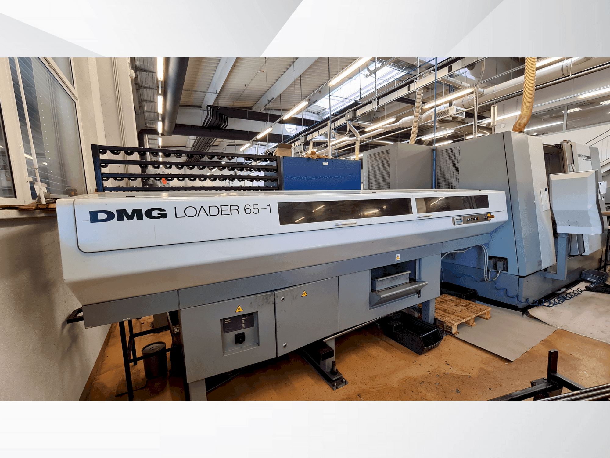 Vista frontale della macchina Gildemeister DMG GILDEMEISTER SPRINT Linear 65