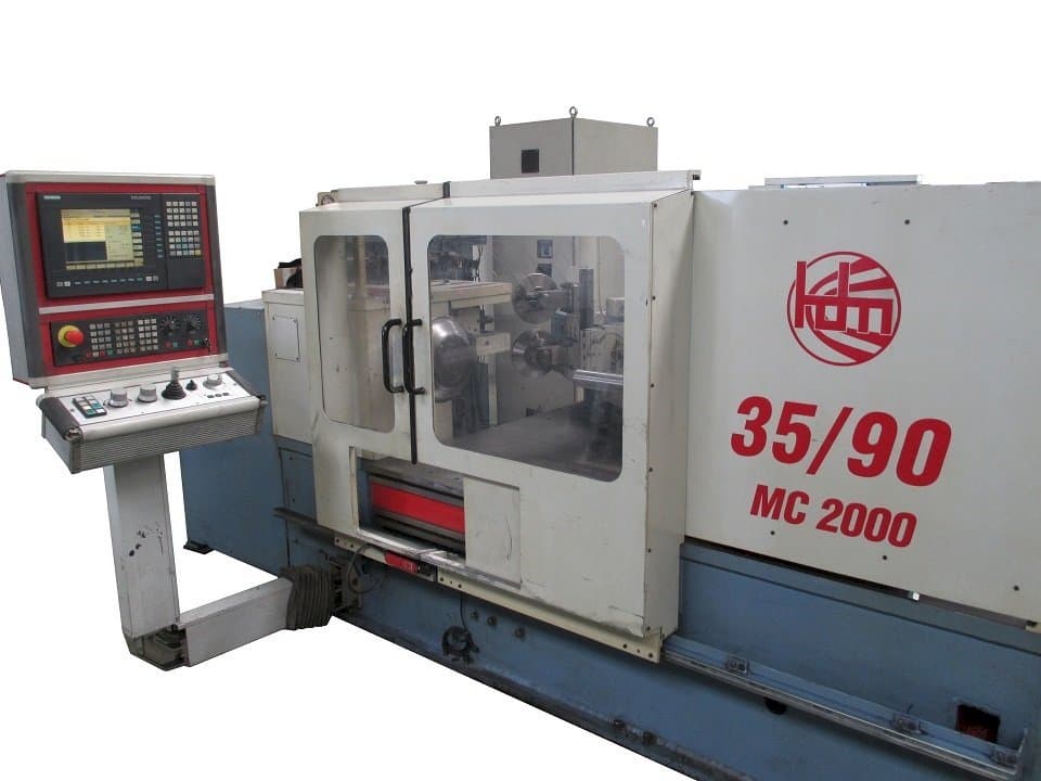 Vista frontale della macchina HDM 35/90 MC 2000
