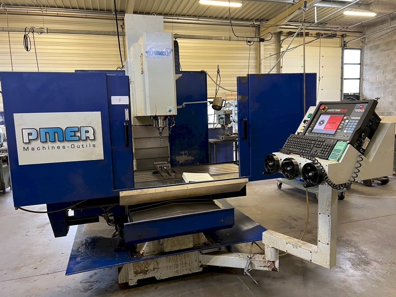 Vista frontale della macchina PMER S-2473