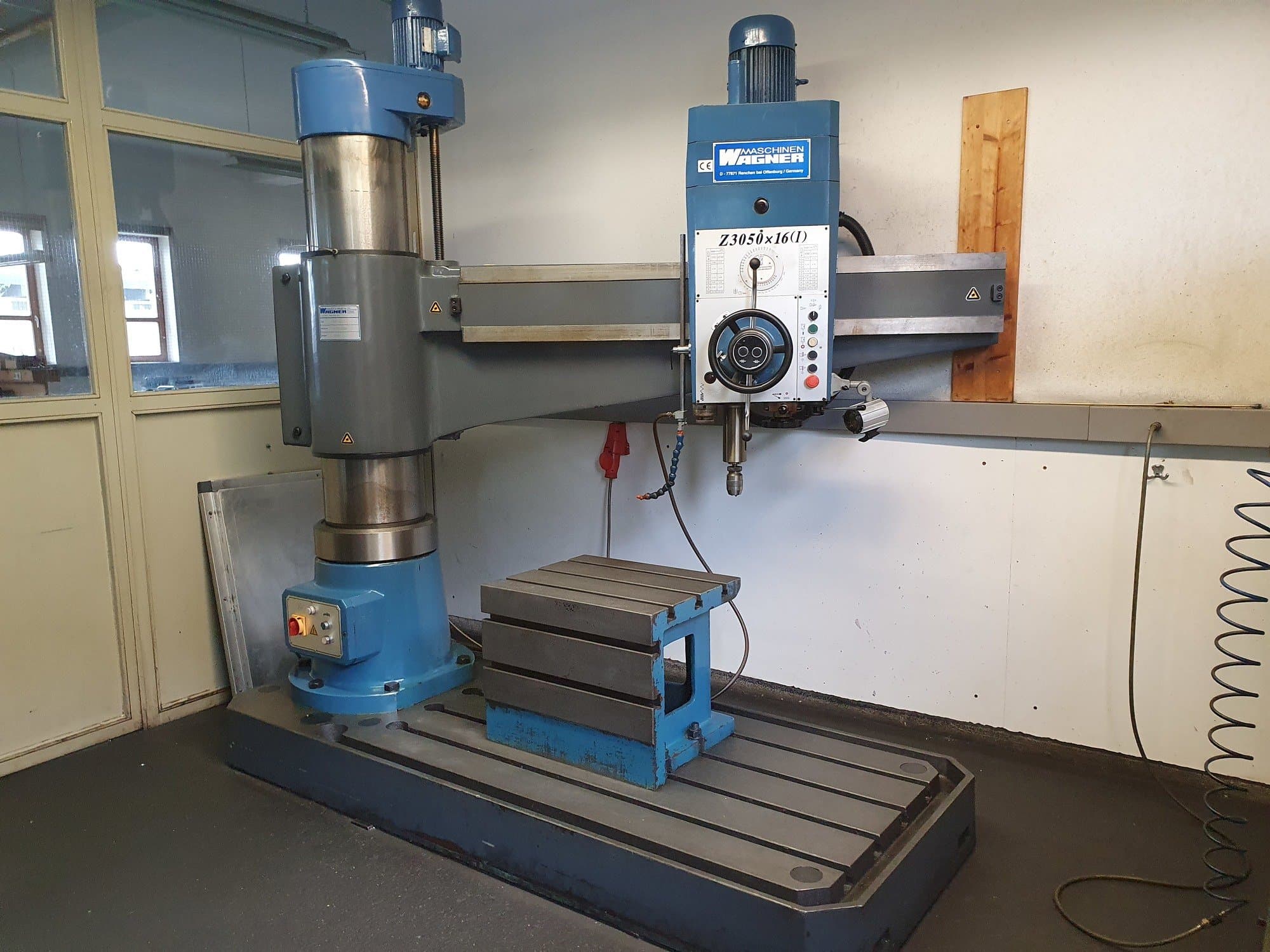 Vista frontale della macchina WAGNER PRC50