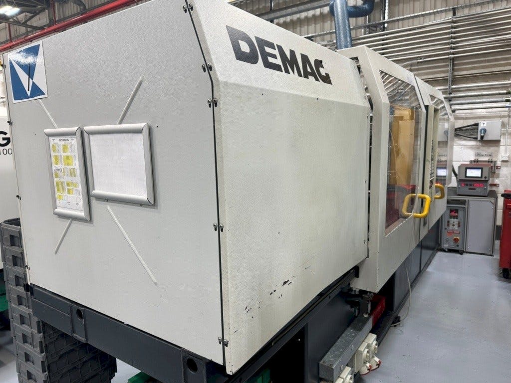 Vista laterale sinistra della macchina DEMAG Ergotech System 1100-200