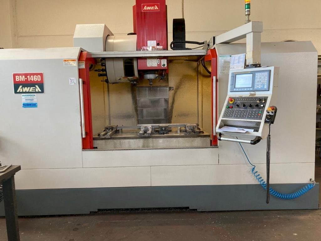 Vista frontale della macchina AWEA BM1400