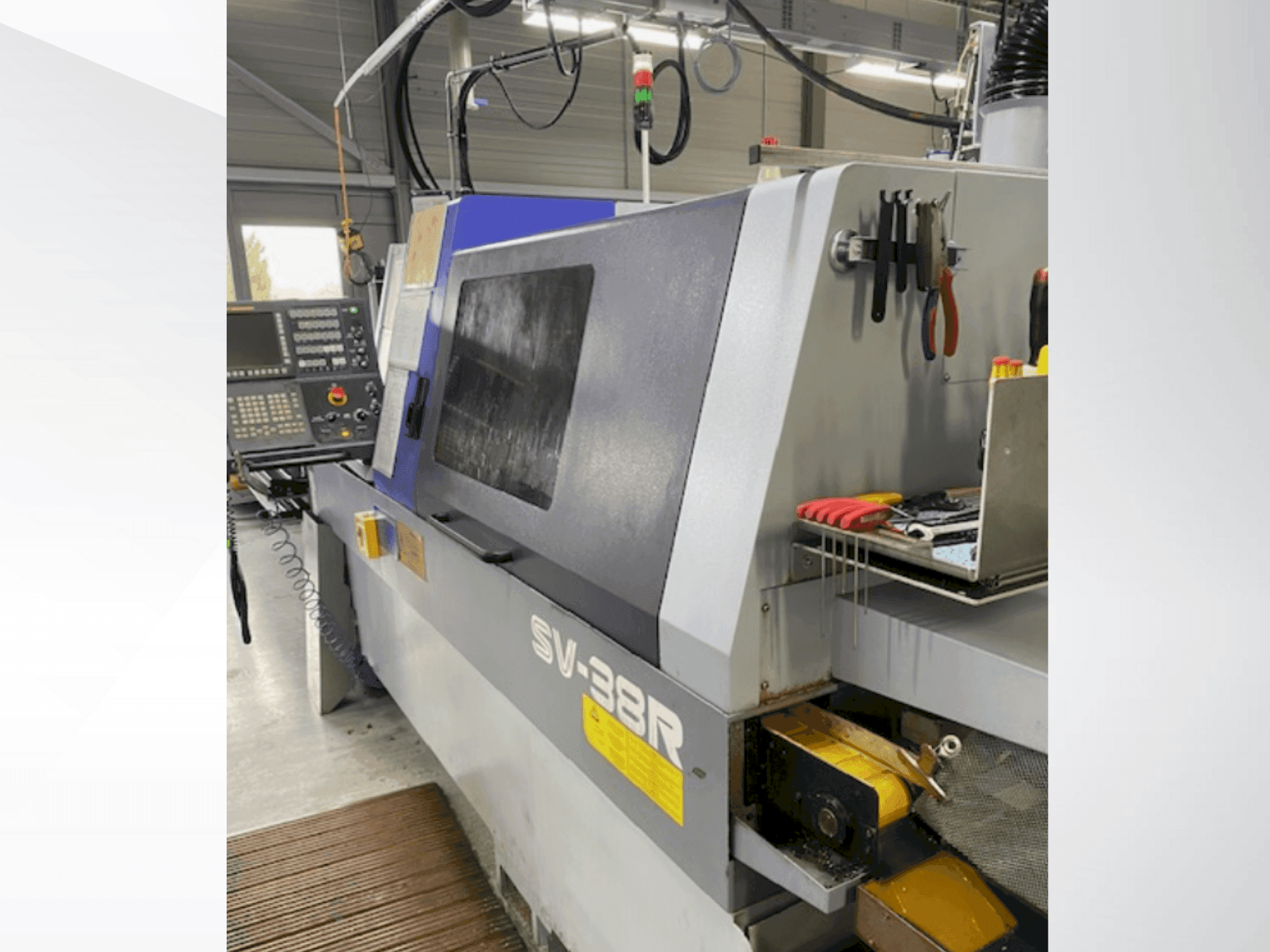 Vista frontale della macchina Star SV-38 R