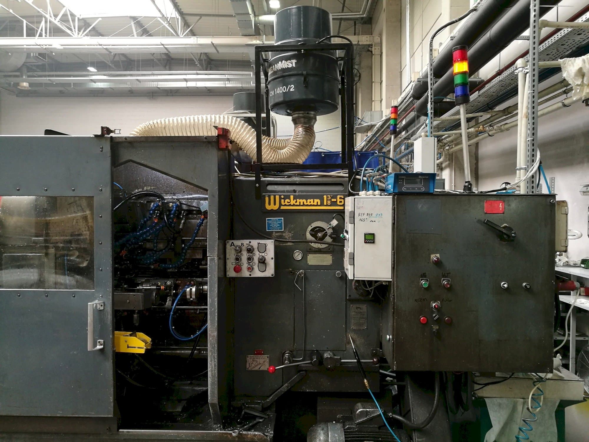 Vista frontale della macchina Wickman 1 3/8"-6