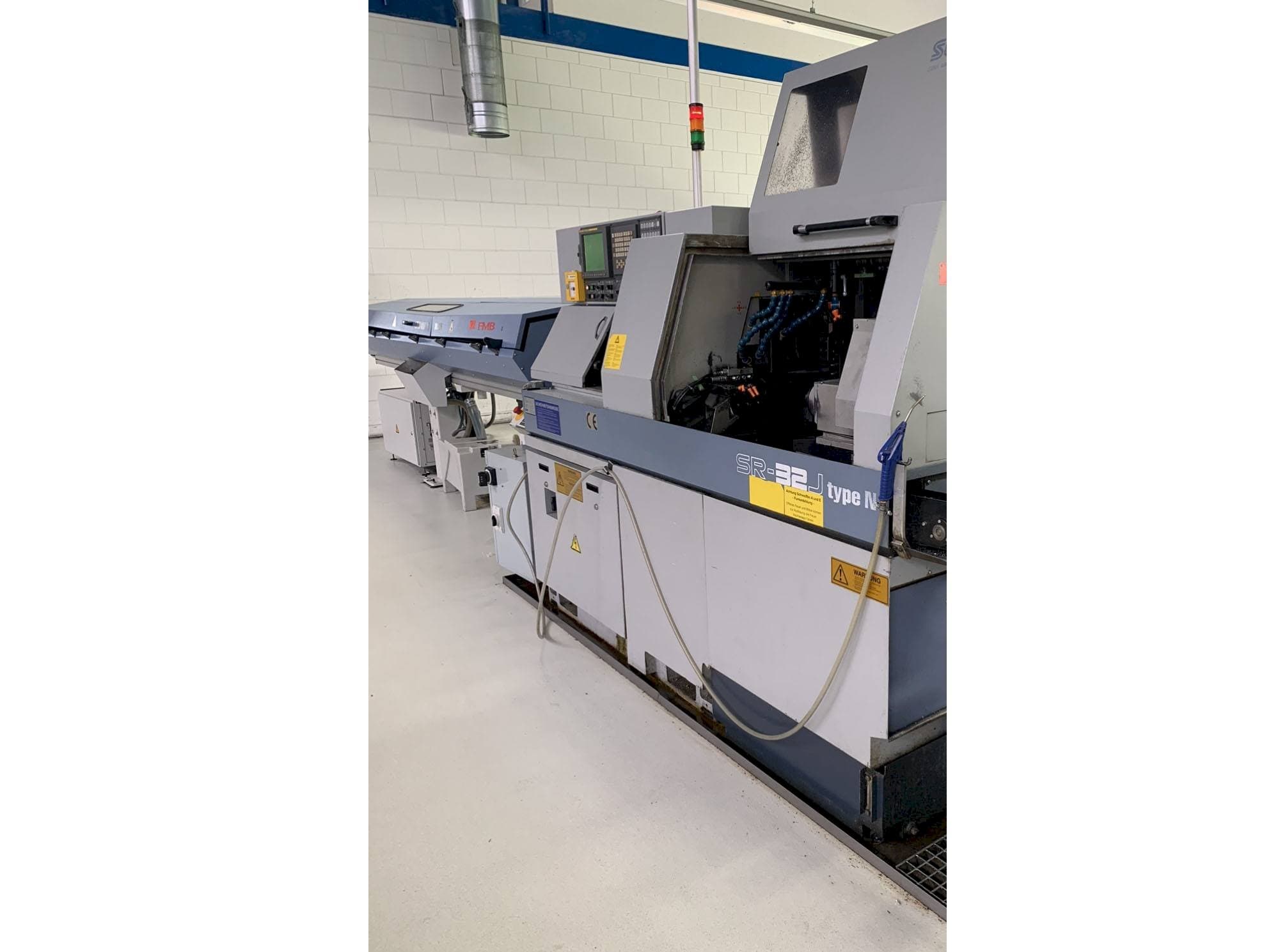 Vista frontale della macchina Star SR-32J type N