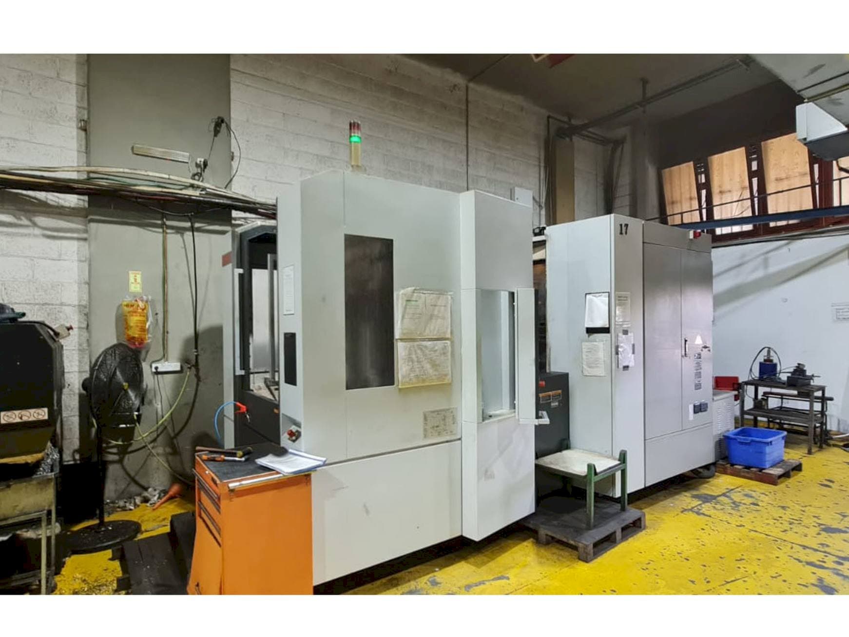 Vista frontale della macchina MORI SEIKI NH-5000 / 40DCG