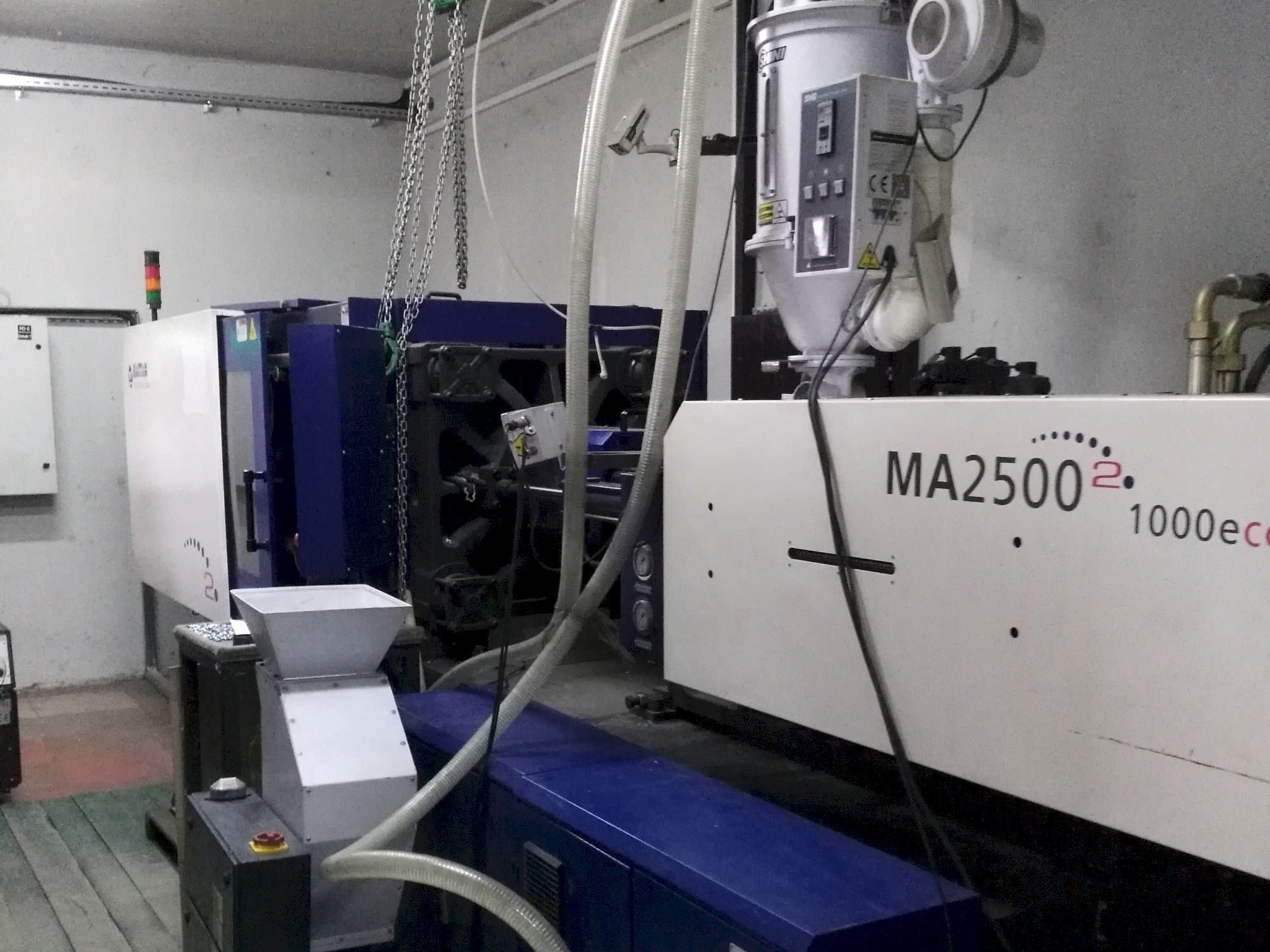 Vista frontale della macchina HAITIAN MA2500 II ECO