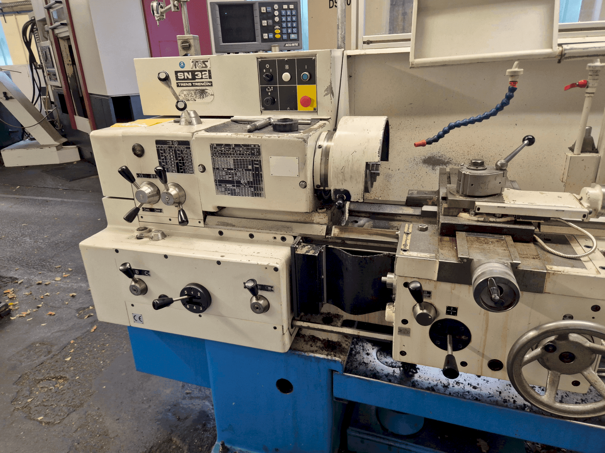 Vista frontale della macchina TRENS SN 32