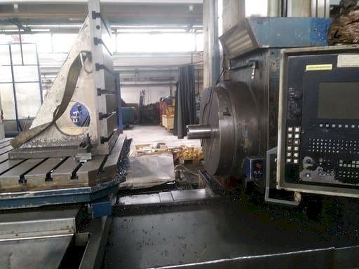 Vista frontale della macchina Union BFT 130