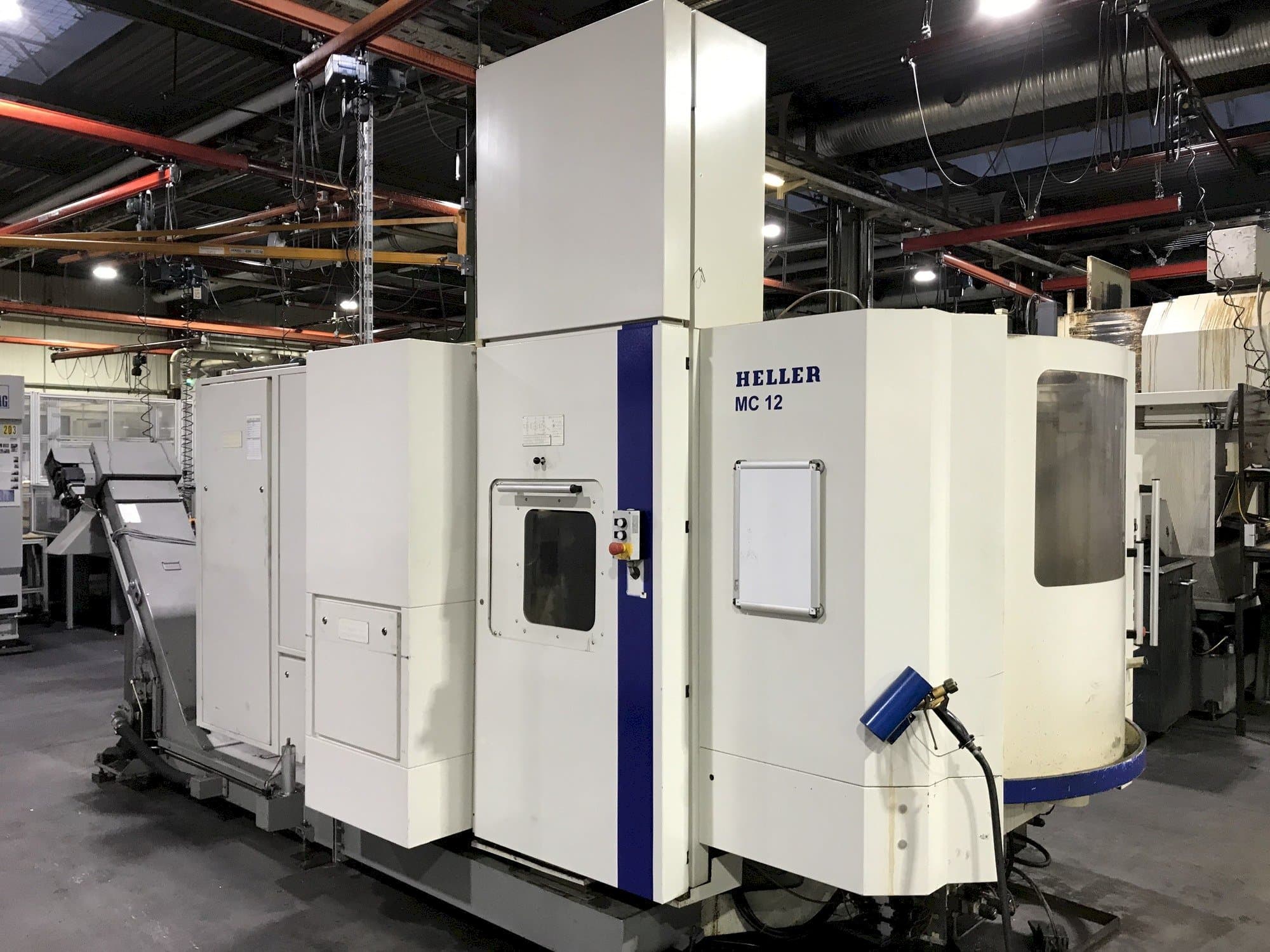 Vista frontale della macchina HELLER MC 12