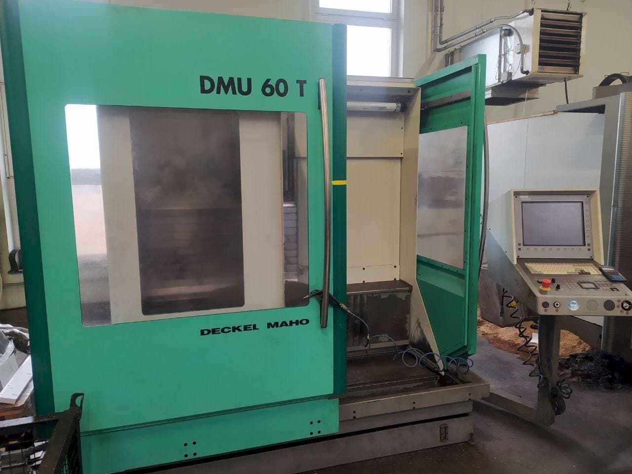 Vista frontale della macchina DECKEL MAHO DMU 60 T