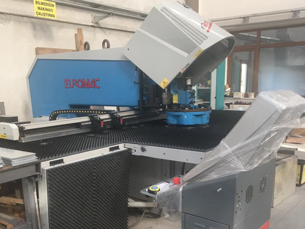 Vista frontale della macchina Euromac MTX Flex 6