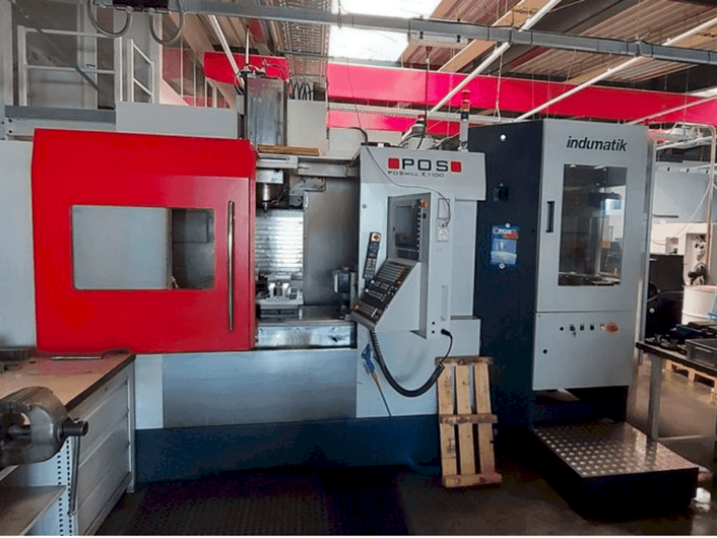 Vista frontale della macchina POSmill POS E1100