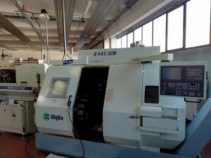 Vista frontale della macchina Biglia B 445 S2M
