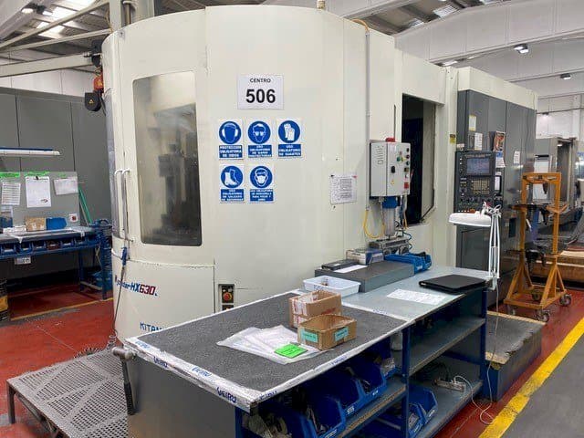 Vista frontale della macchina Kitamura Mycenter HX630L