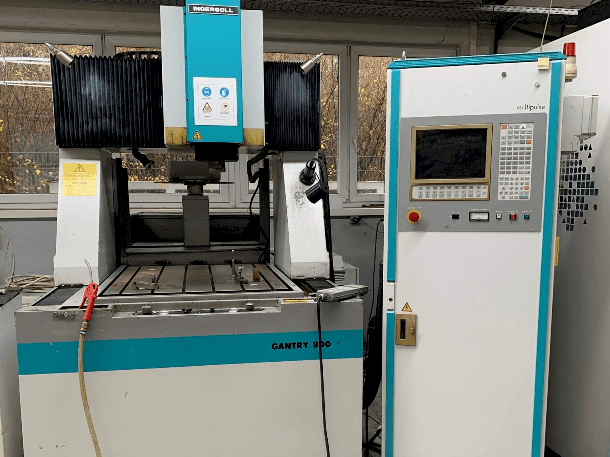 Vista frontale della macchina OPS INGERSOLL Ingersoll Gantry 800