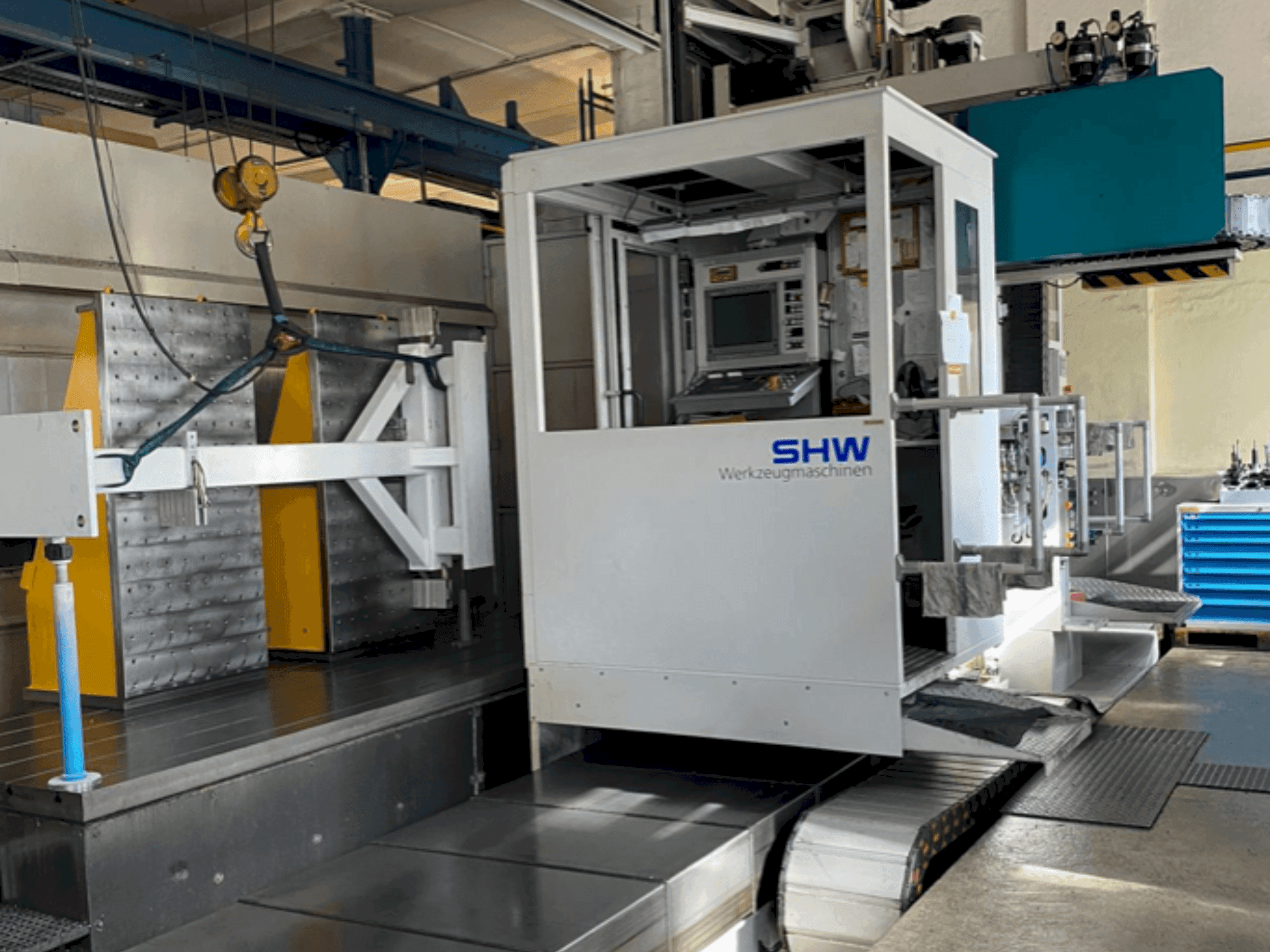 Vista frontale della macchina SHW Powerspeed 5