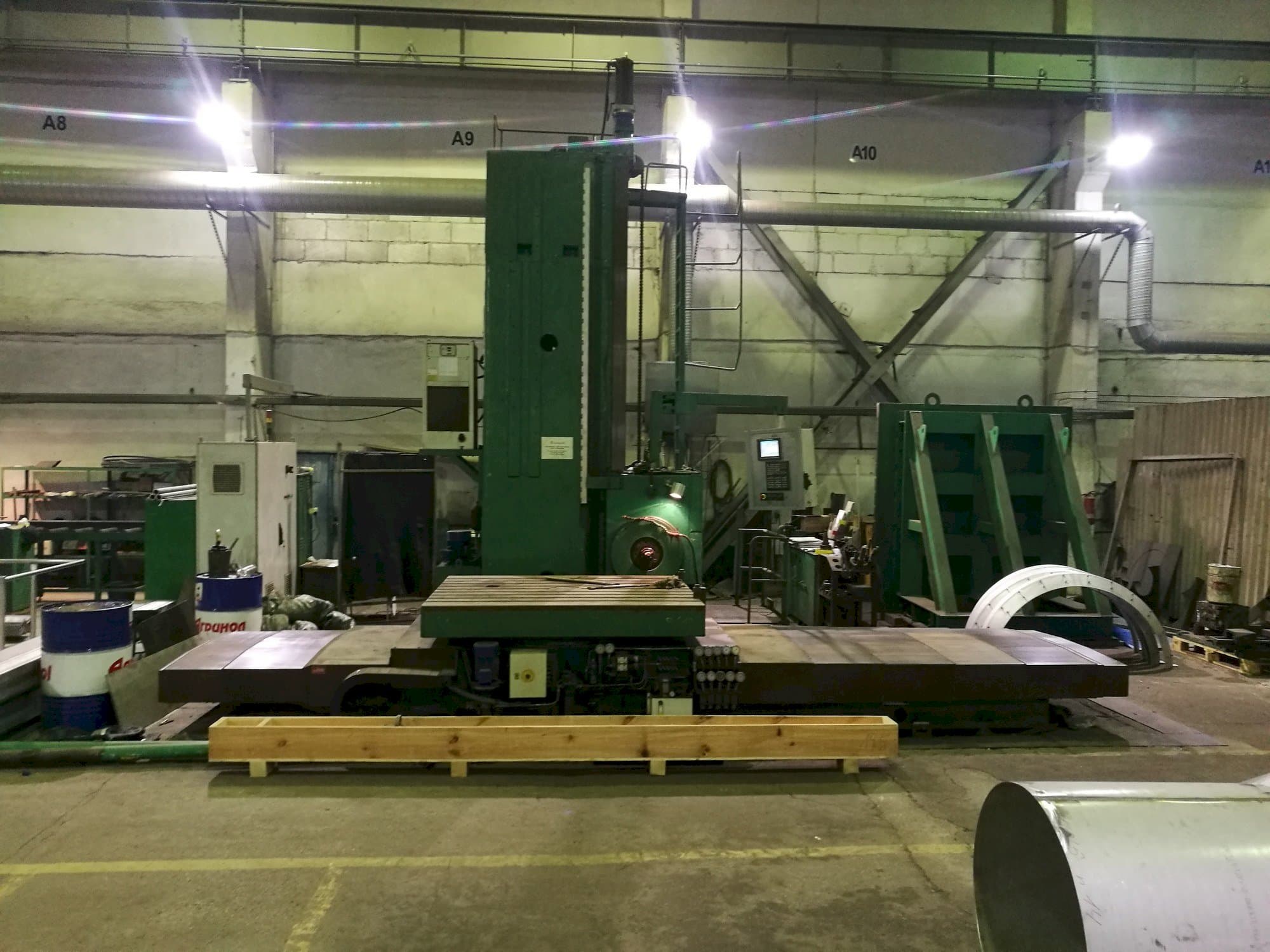 Vista frontale della macchina HEIDENHAIN AFC 130 H 1000