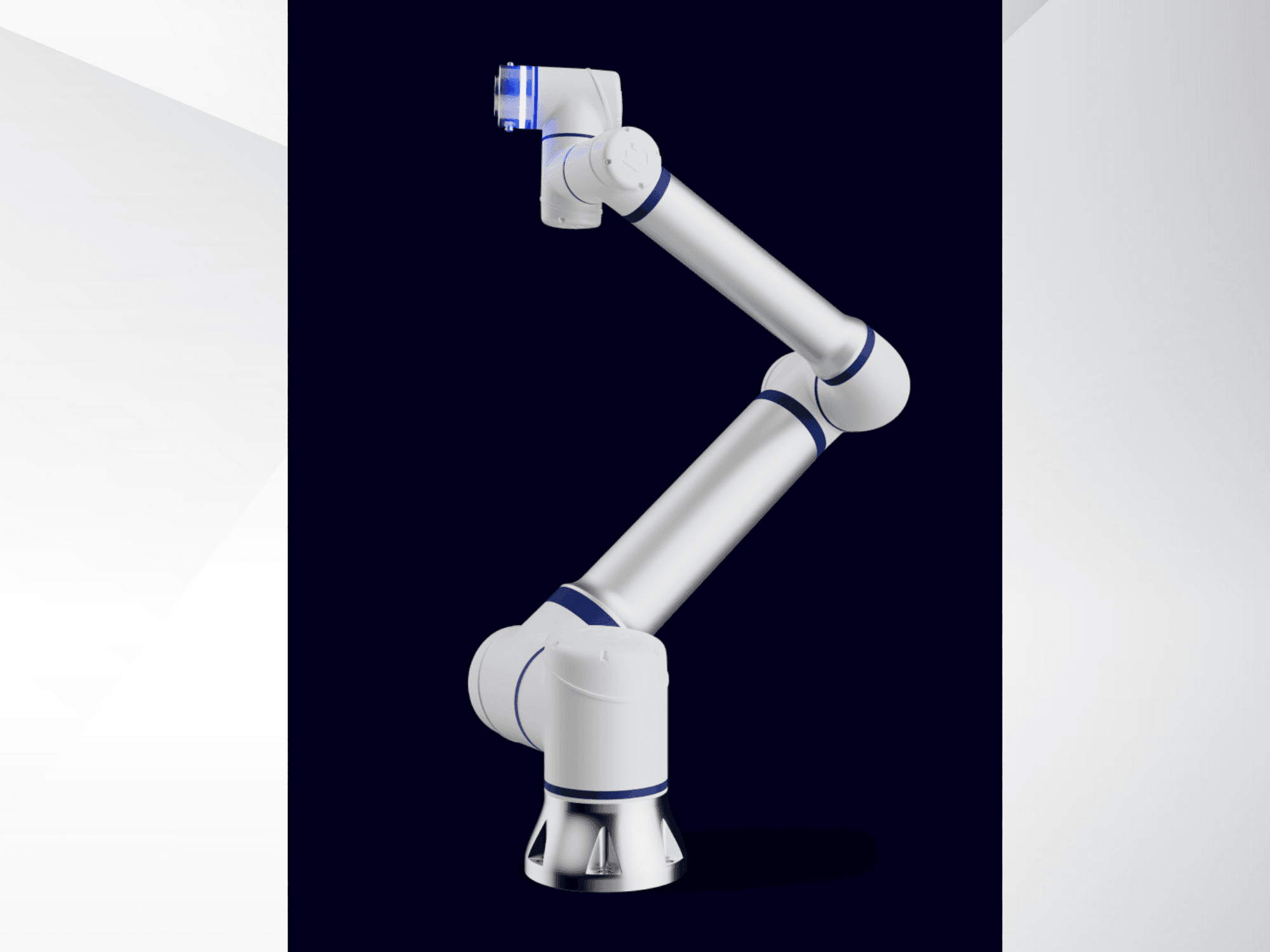 Vista frontale della macchina ELITE Robots CS625
