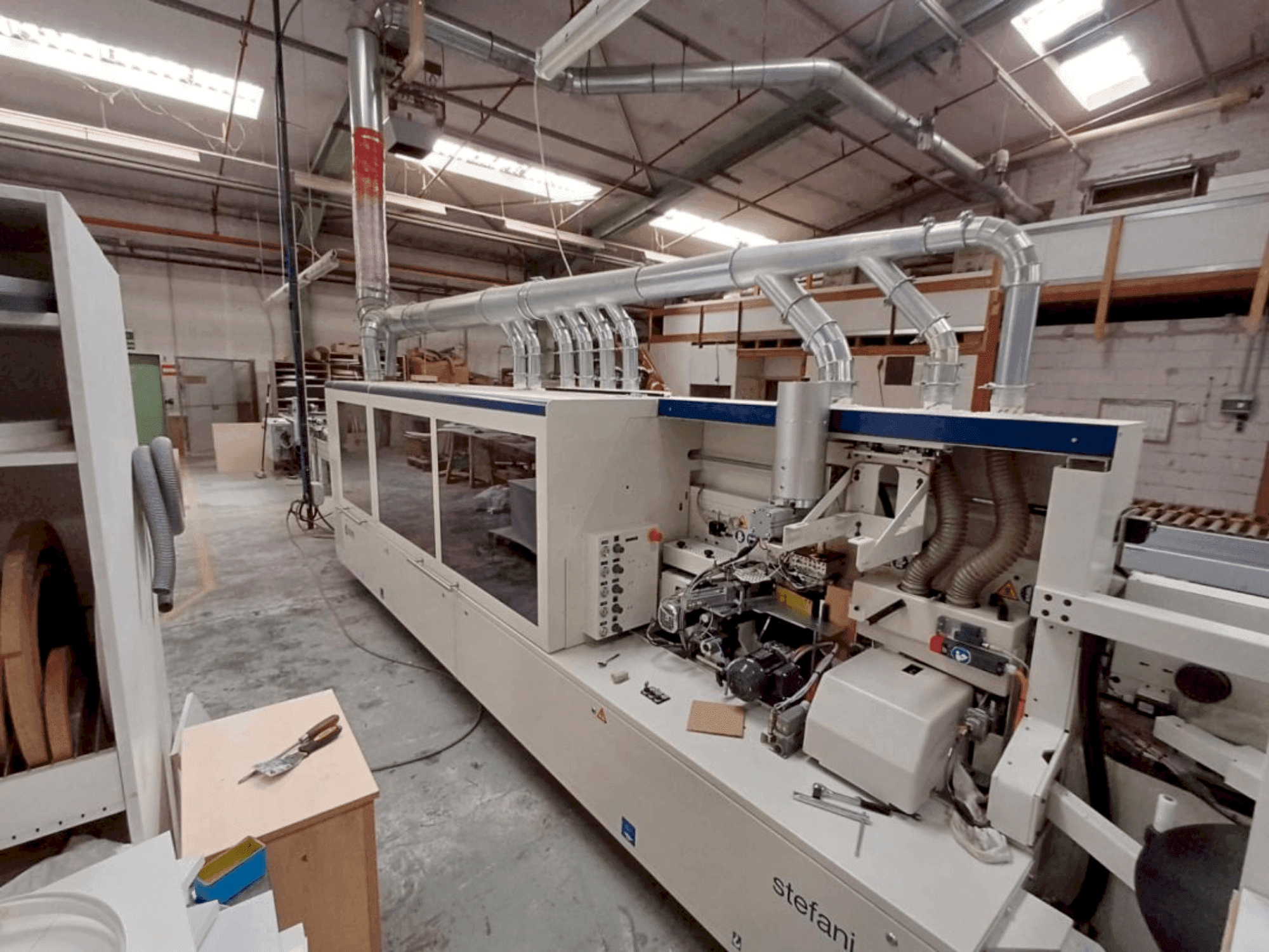 Vista frontale della macchina SCM STEFANI MD RM