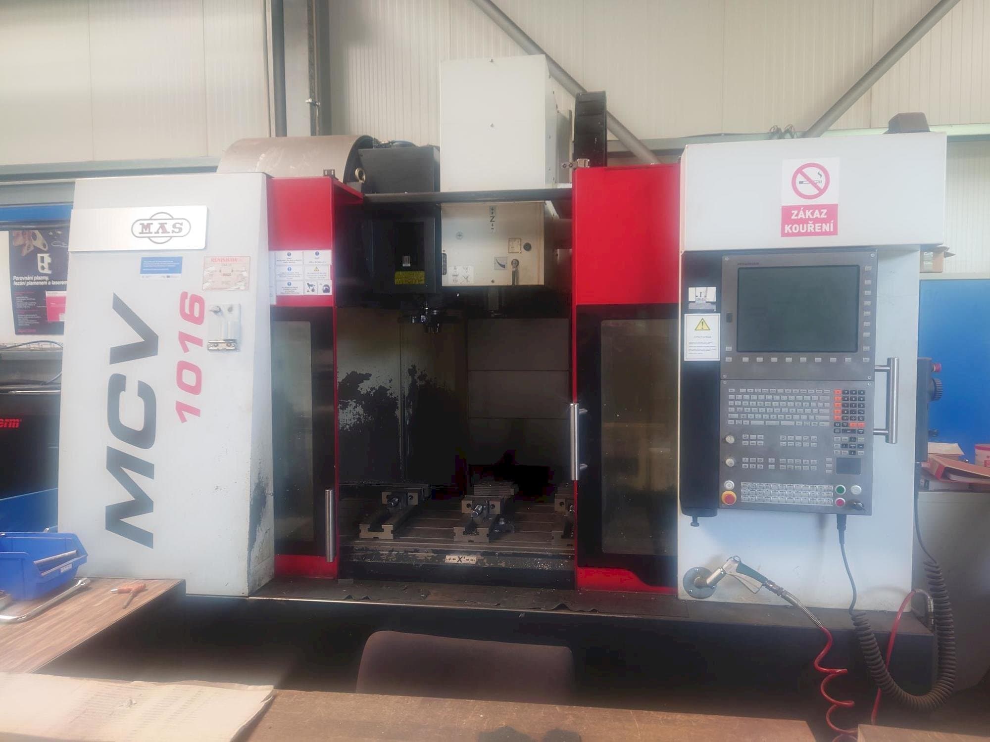 Vista frontale della macchina KOVOSVIT MAS MCV 1016 Quick