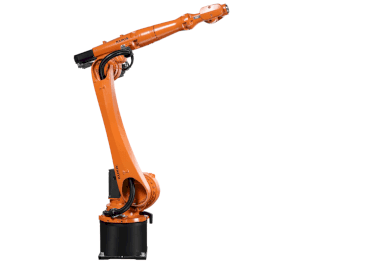 Vista frontale della macchina KUKA KP2 HV 2600 HW