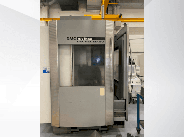Vista frontale della macchina DECKEL MAHO DMC 75 V Linear